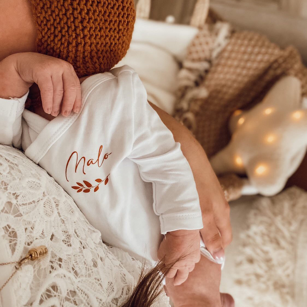 Personalized Baby Coming Home Romper | CWBaby320