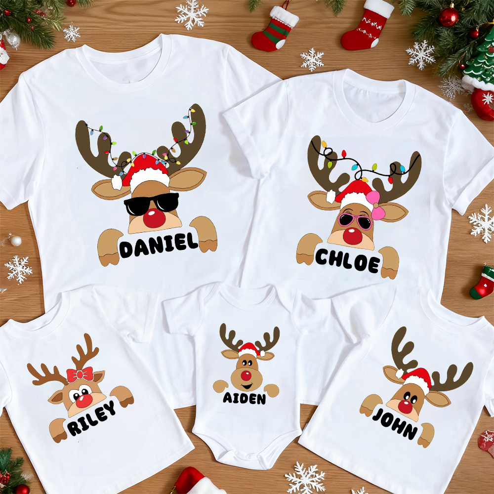 Personalized Christmas Matching Family Shirt | CWFamily120