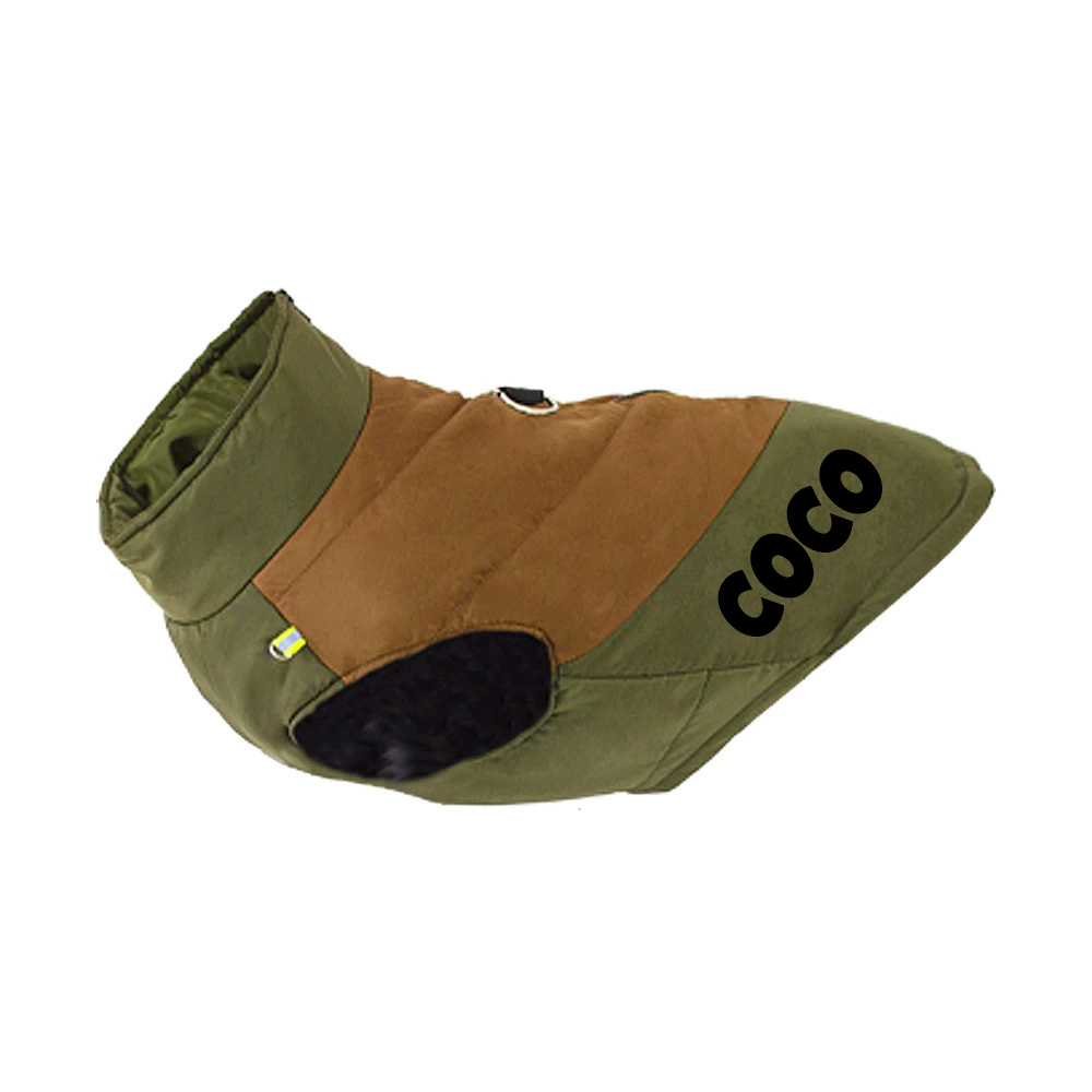 Personalized Pet Winter Warm Windproof Puffer Jacket | BKPet246