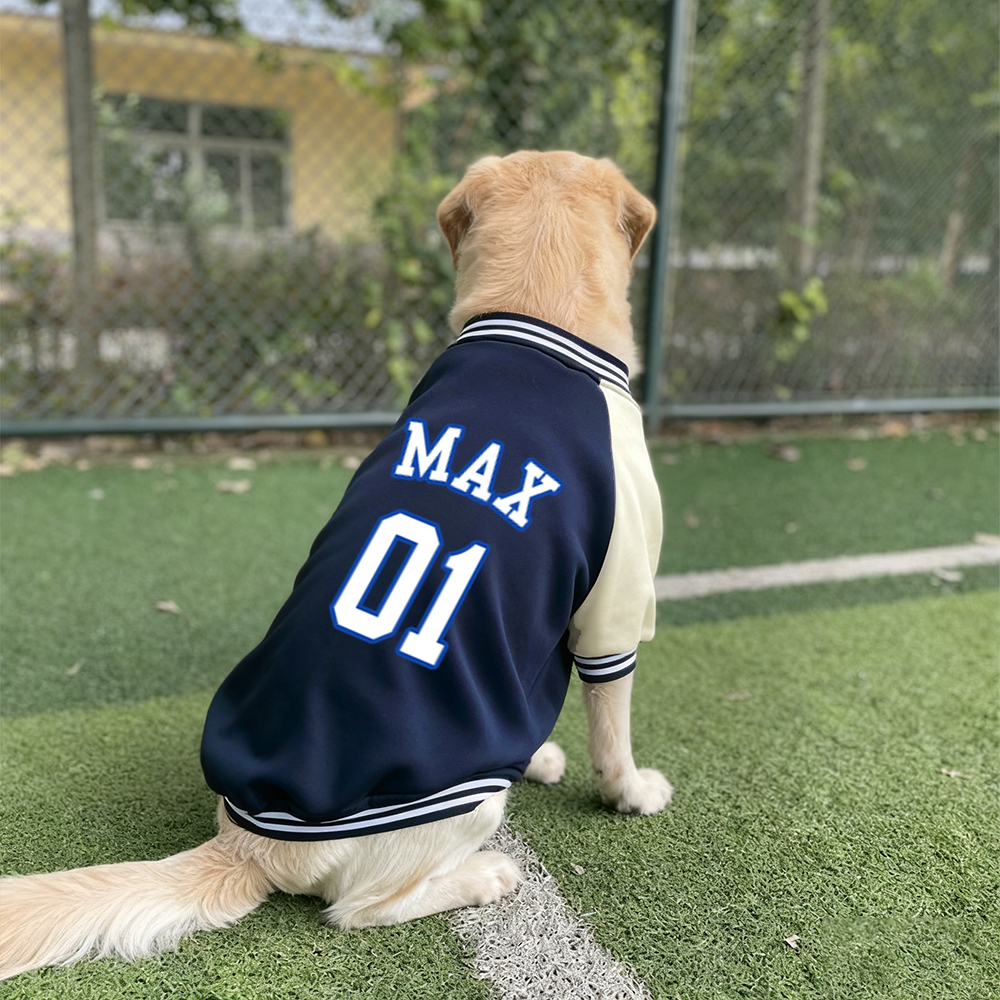 Personalized Pet Large Baseball Jacket | BKPet250