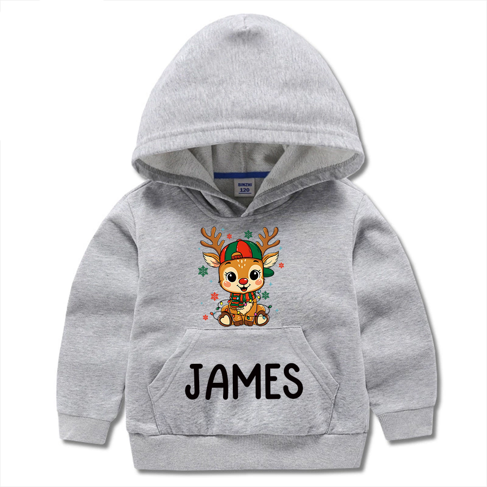 Personalized Kids Lovely Christmas Hoodie | MCGift218