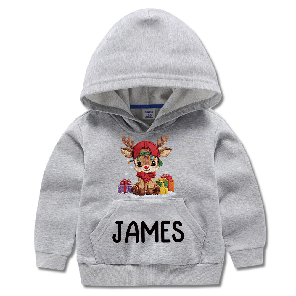Personalized Kids Lovely Christmas Hoodie | MCGift220