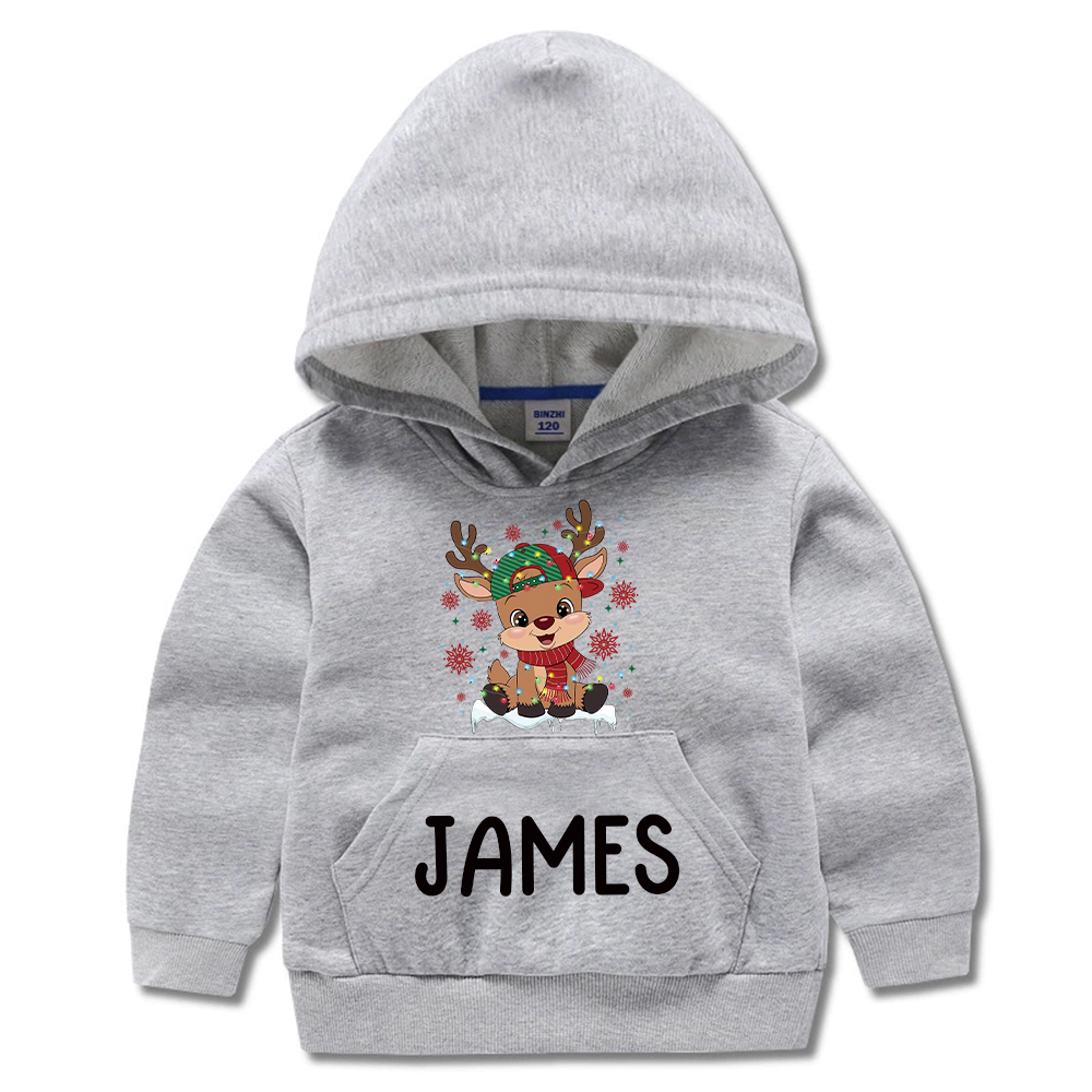 Personalized Kids Lovely Christmas Hoodie | MCGift221