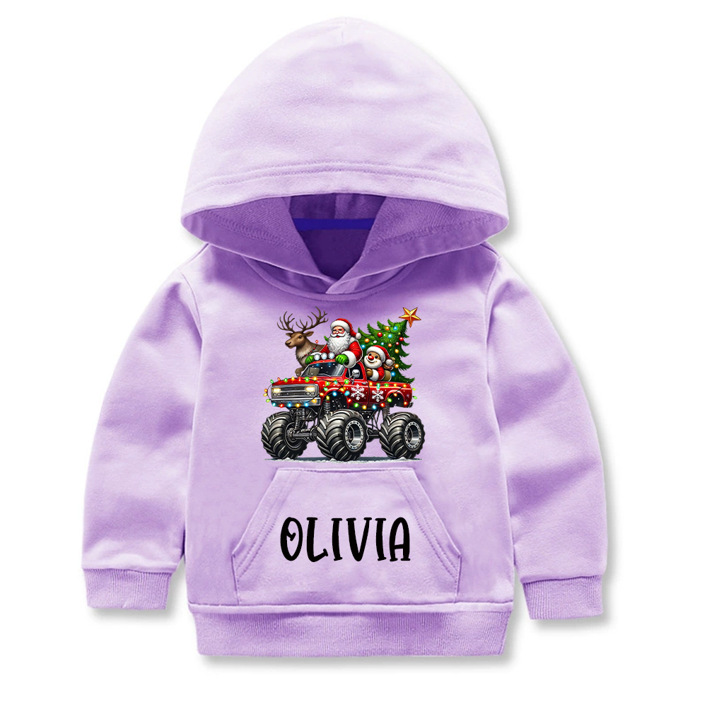 Personalized Kids Lovely Christmas Hoodie | MCGift227