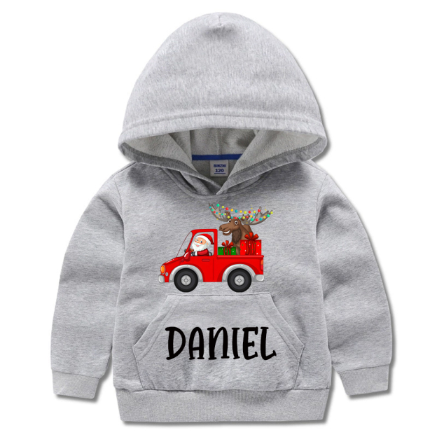 Personalized Kids Lovely Christmas Hoodie | MCGift229