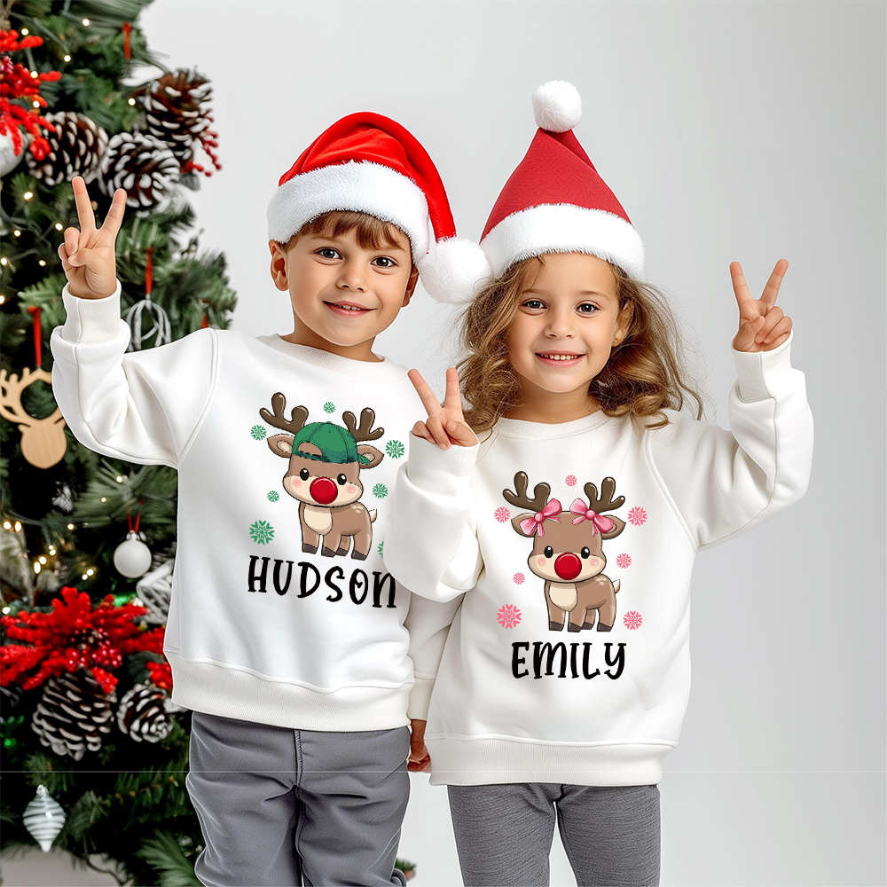 Personalized Christmas Matching Family Sweatshirt | MCGift232