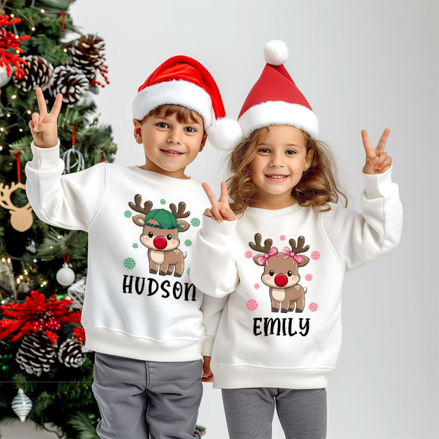 Personalized Christmas Matching Family Sweatshirt | MCGift232