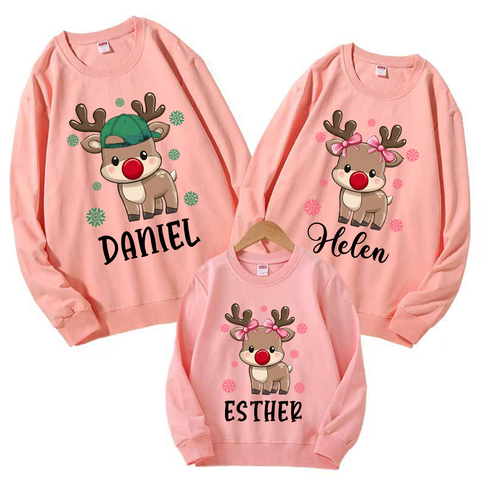 Personalized Christmas Matching Family Sweatshirt | MCGift232
