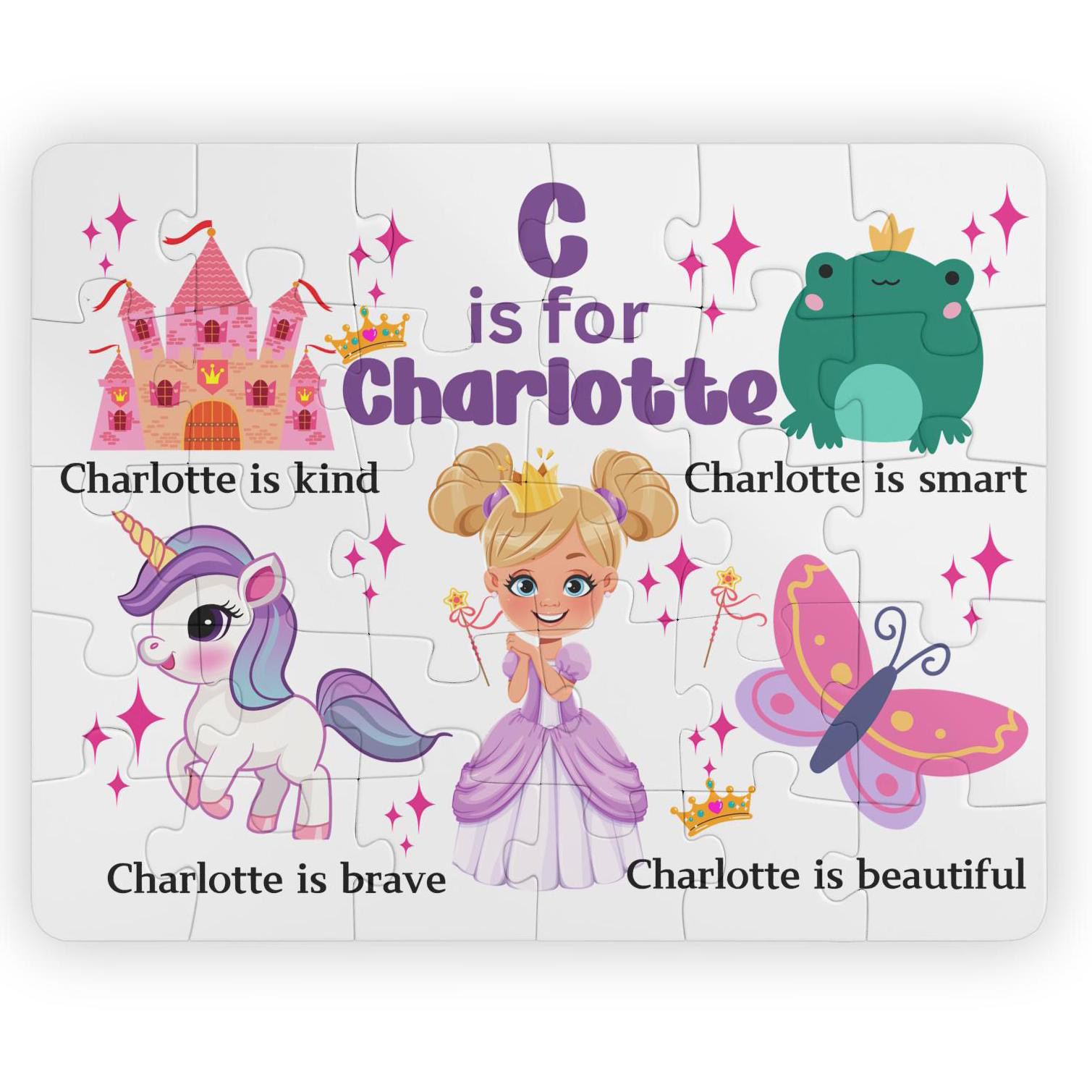 Personalize Lovely Kids 18pcs / 30pcs Jigsaw Puzzle | CWGift11
