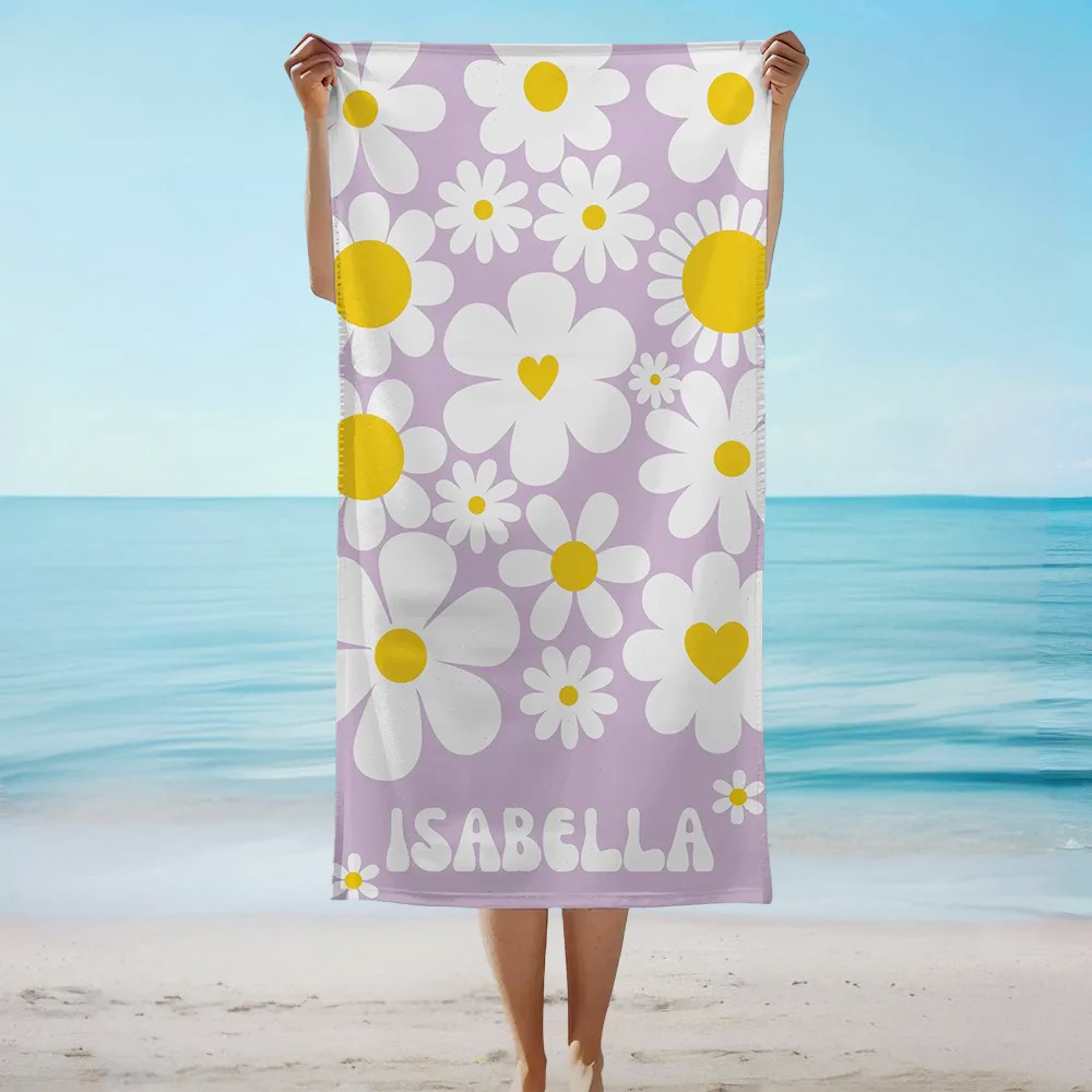 Personalized Lovely Kid Towel for Summer & Beach | CWTowel178