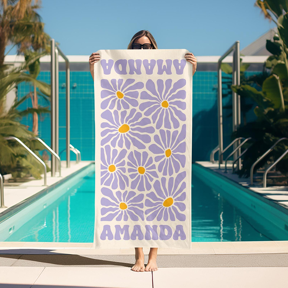 Personalized Lovely Kid Towel for Summer & Beach | CWTowel181