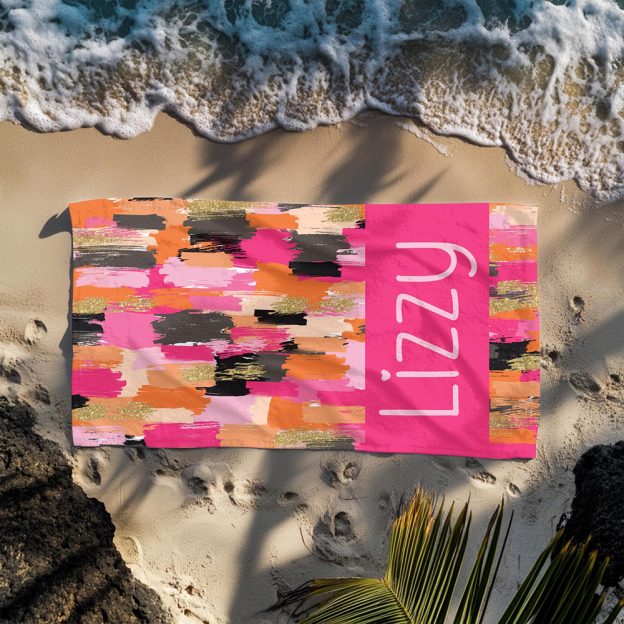 Personalized Lovely Kid Towel for Summer & Beach | CWTowel186