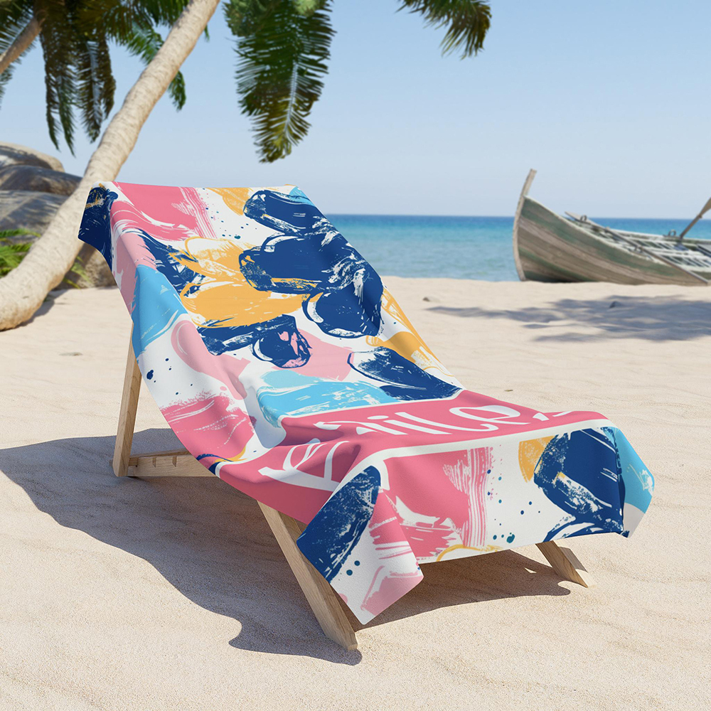 Personalized Lovely Kid Towel for Summer & Beach | CWTowel187