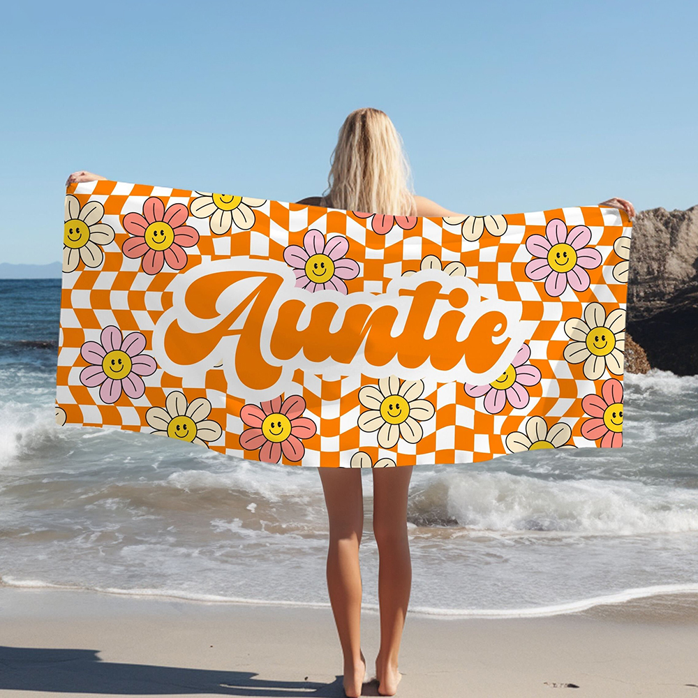 Personalized Lovely Kid Towel for Summer & Beach | CWTowel191