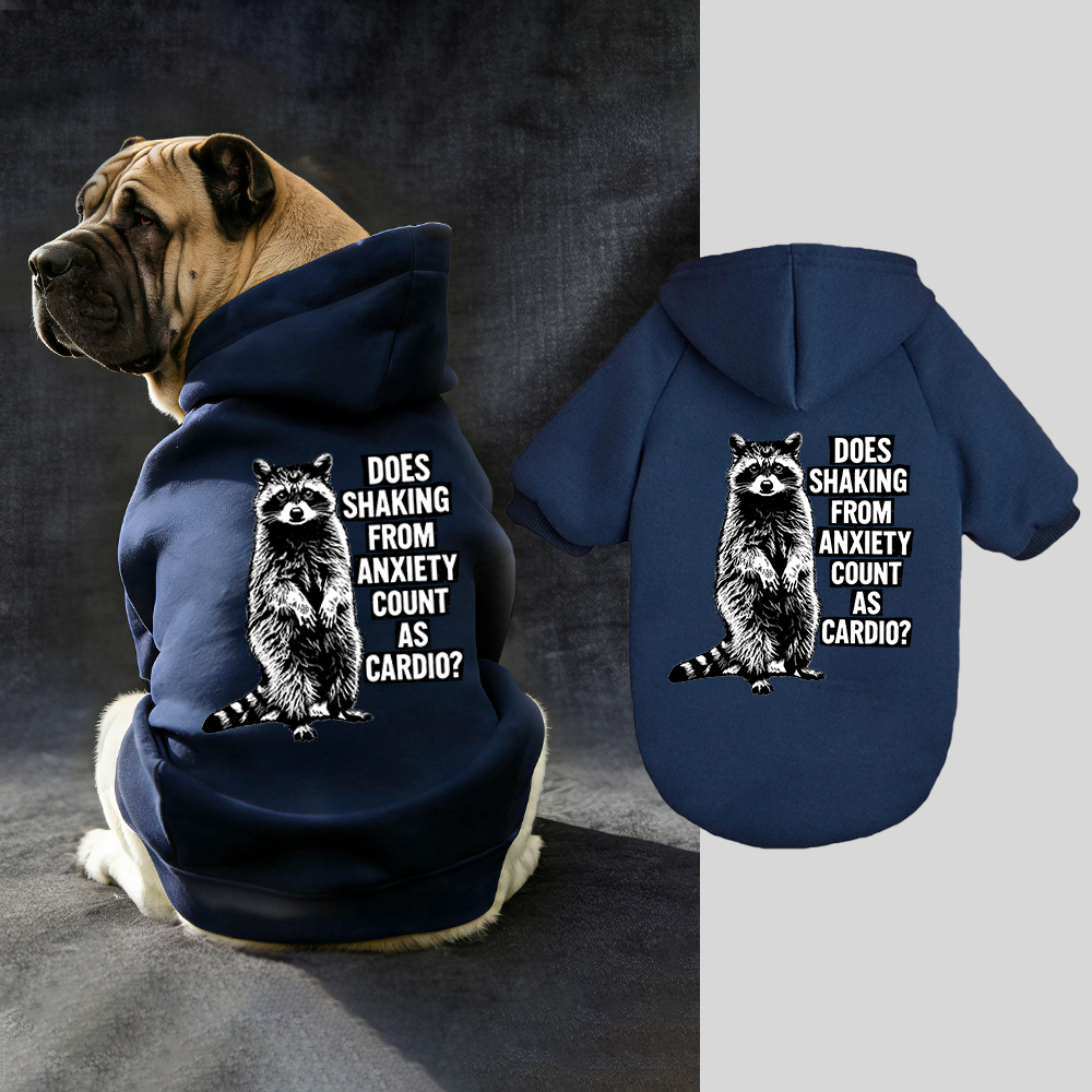DOES SHAKING FROM ANXIETY COUNT Puppy Hoodie | BKPet319