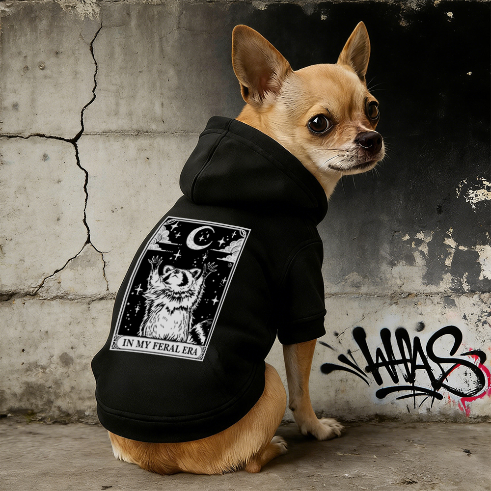 IN MY FERAL ERA Puppy Hoodie | BKPet320