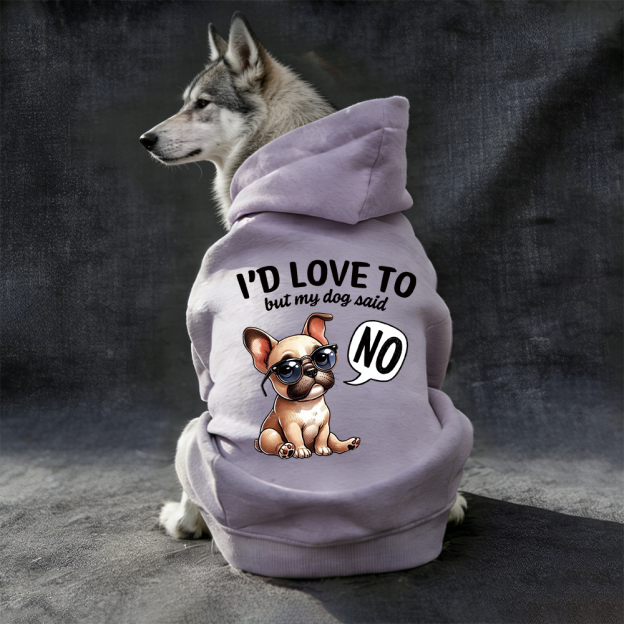 I'D LOVE TO Puppy Hoodie | BKPet330