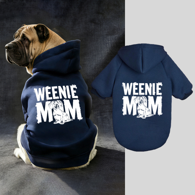 WEENIE MOM Puppy Hoodie | BKPet336