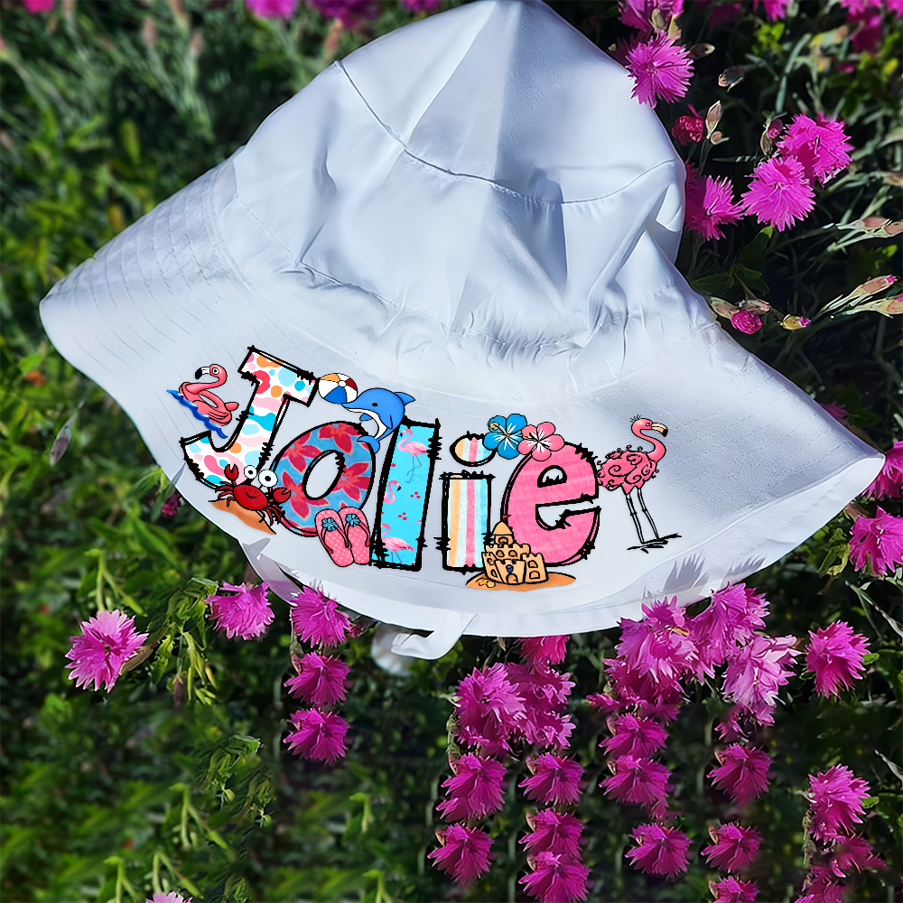 Personalized Cute Design Summer Bucket Hat for Comfort & Unique | CWBeach208