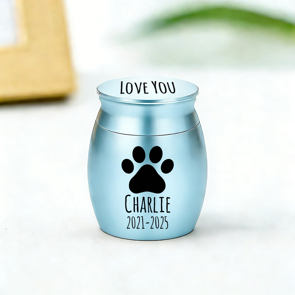 Personalized Pet Mini Memorial Urn | BKPet365