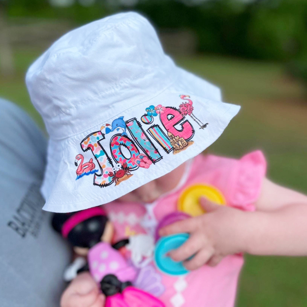 Personalized Cute Design Summer Bucket Hat for Comfort & Unique | CWBeach208