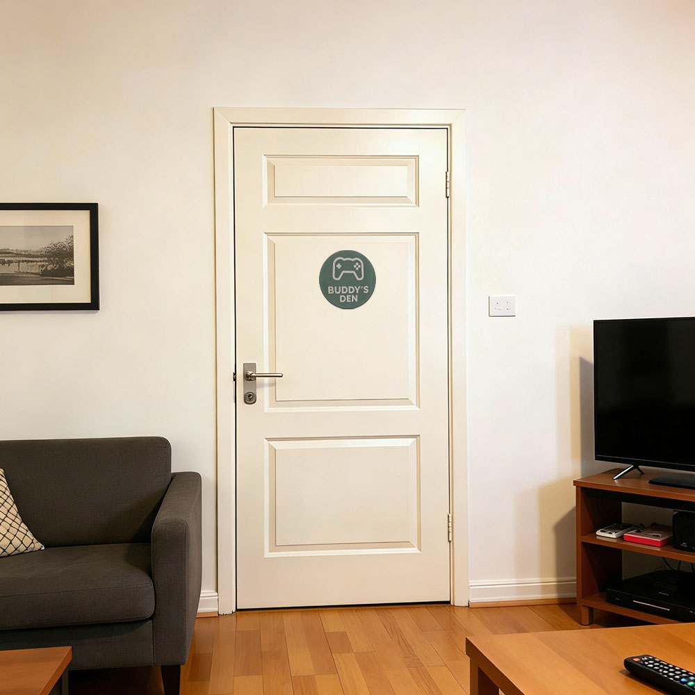 Personalized Kid's Bedroom Game Door Sign | CWBaby422