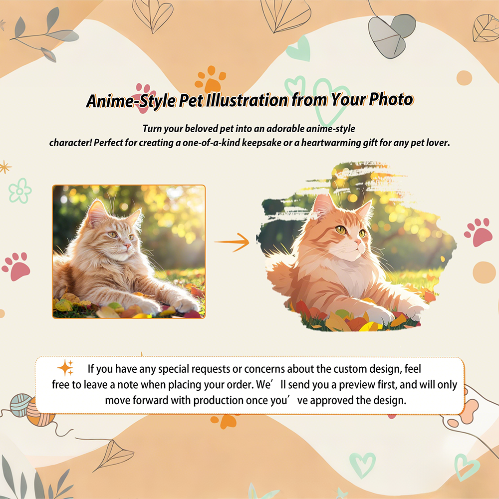 Personalized Funny Pet Keepsake Portrait Card | CWGift28