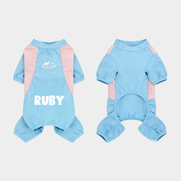 Personalized All-season Large Size  Puppy Shirt | BKPet413