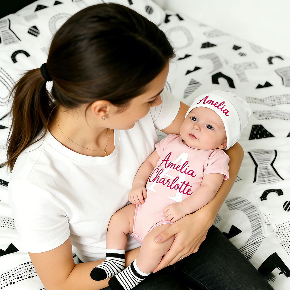 Personalized Baby Coming Home Outfits Set | CWBaby456