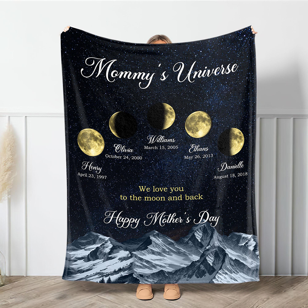 Personalized Lovely Kid Blanket for Comfort & Unique | BKKid190