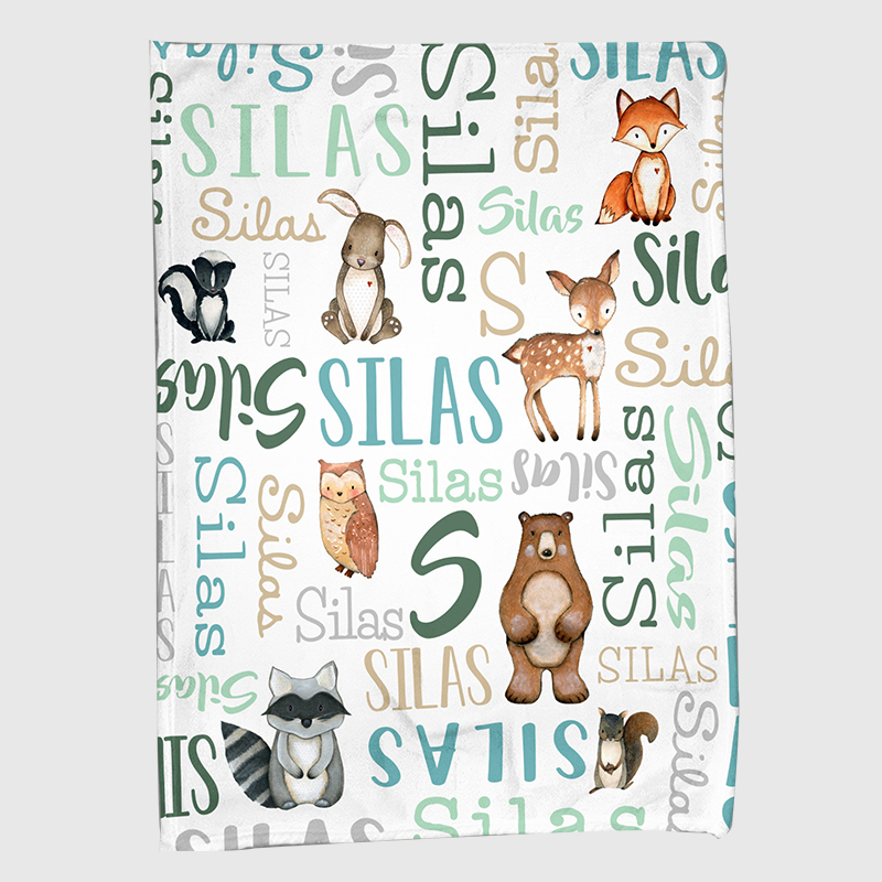 Personalized Lovely Kid Blanket for Comfort & Unique | BKKid97