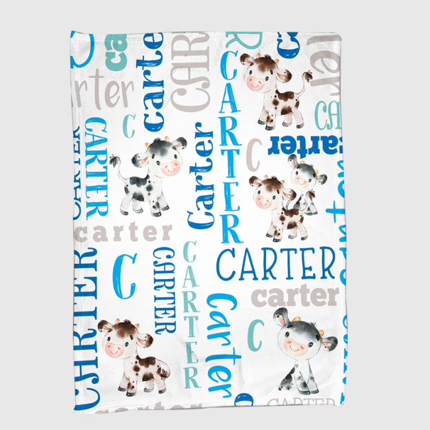 Personalized Lovely Kid Blanket for Comfort & Unique | BKKid98