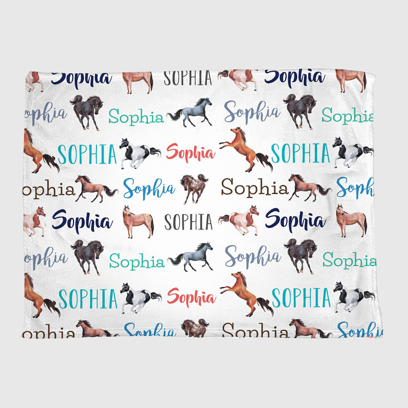 Personalized Lovely Kid Blanket for Comfort & Unique | BKKid100