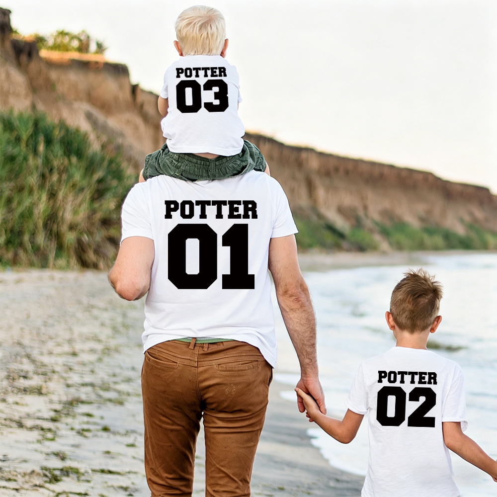 Personalized First Father's Day Daddy and Me Outfit | CWFamily148