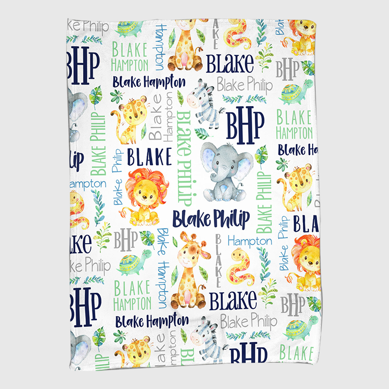 Personalized Lovely Kid Blanket for Comfort & Unique | BKKid103