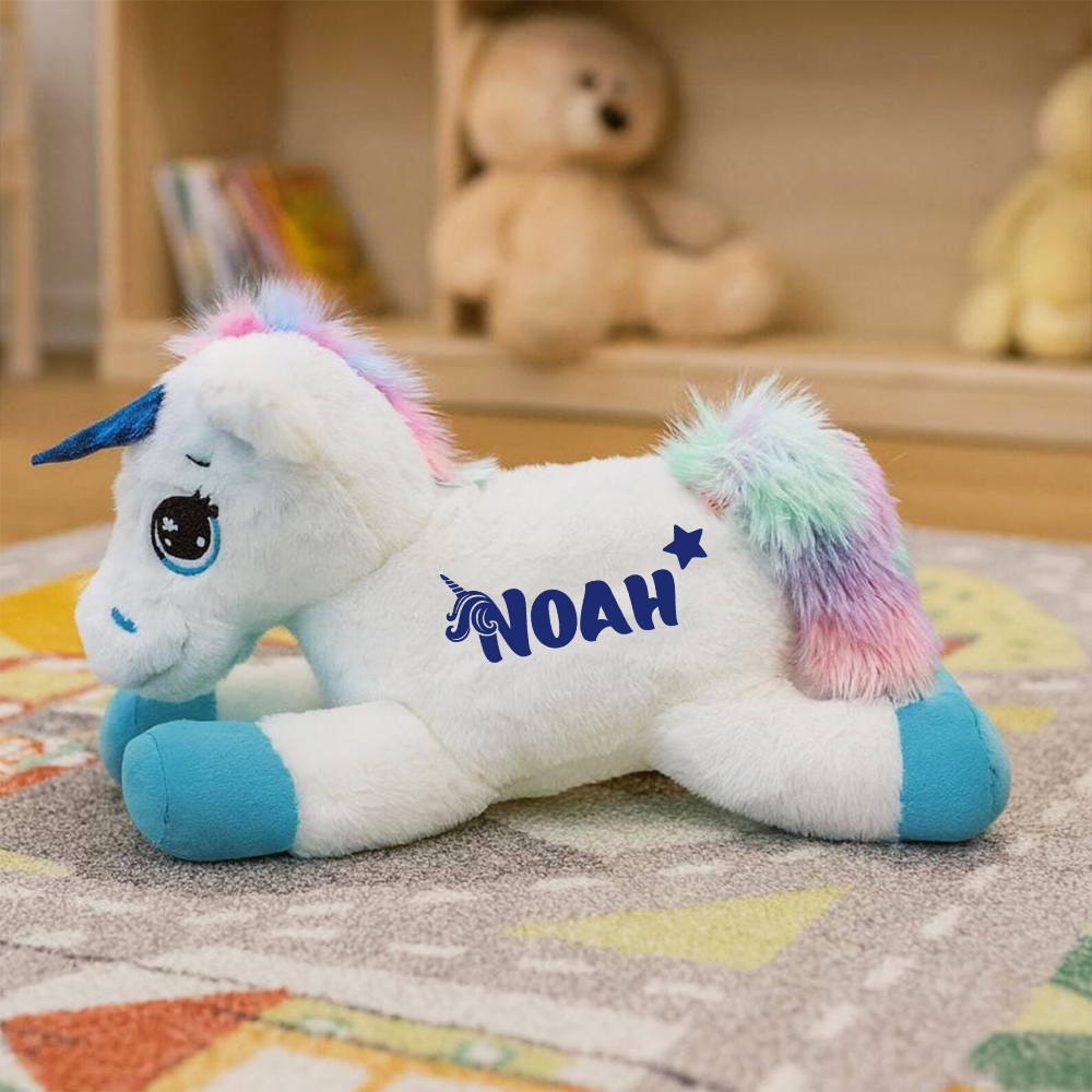 Personalized Kid's Lovely Soft Plush Unicorn Toy | CWToy188