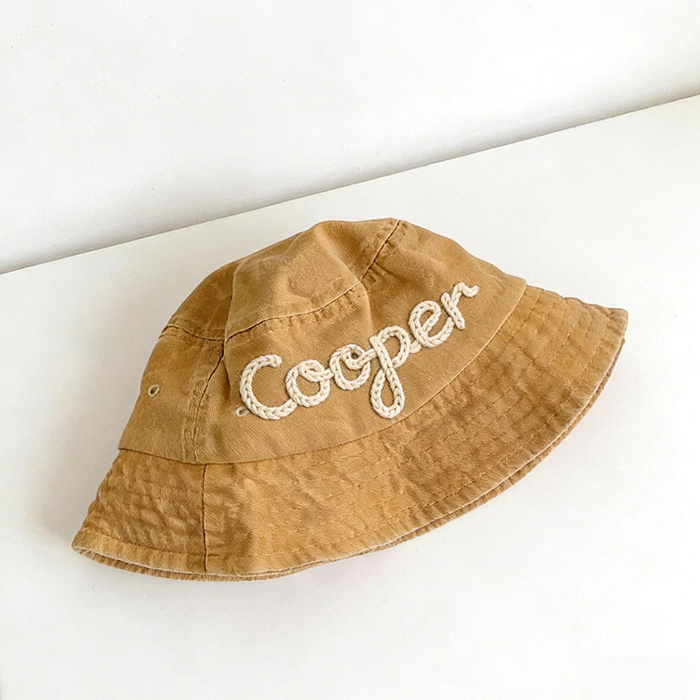 Personalized Embroidery Baby Bucket Hat With Name | CWBeach241
