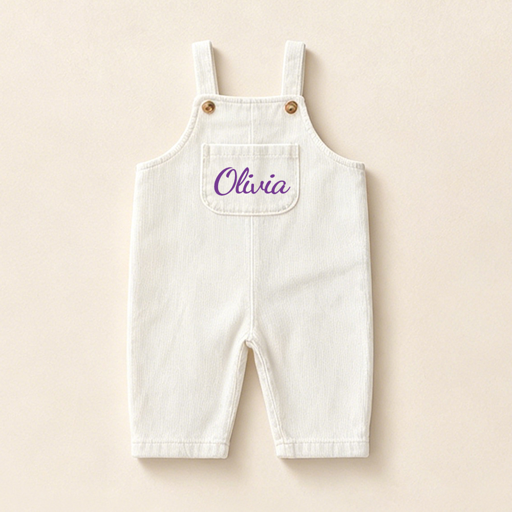 Personalized Baby Classic Adorable Overalls | CWBaby494