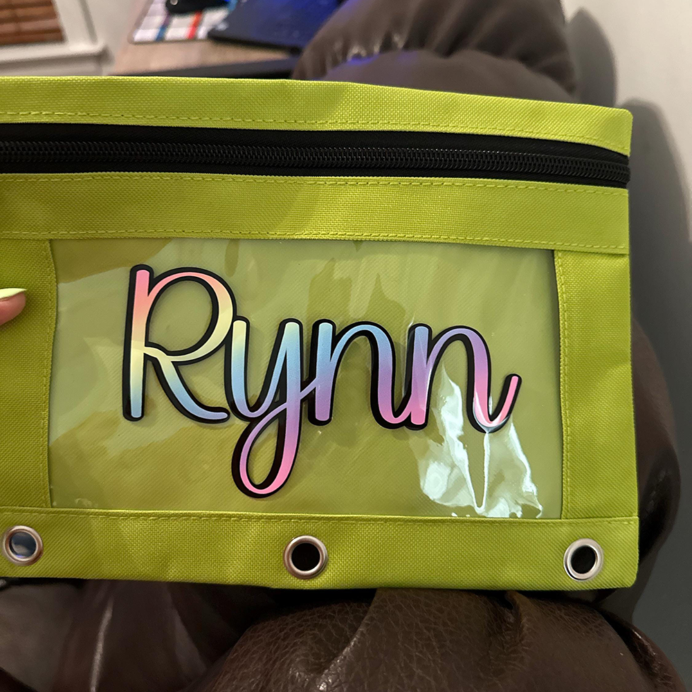 Personalized Custom Name Pencil Pouch | CWPack362