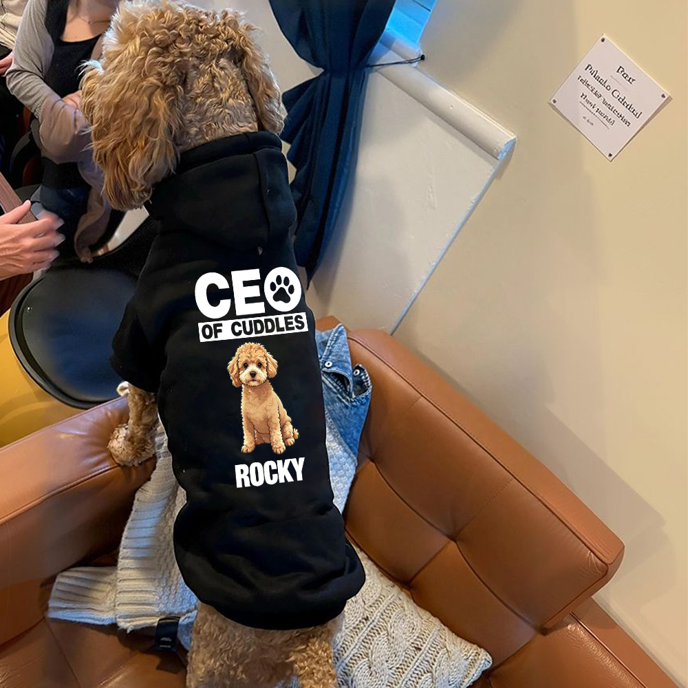 Personalized Funny Pet Portrait Hoodie | BKPet511