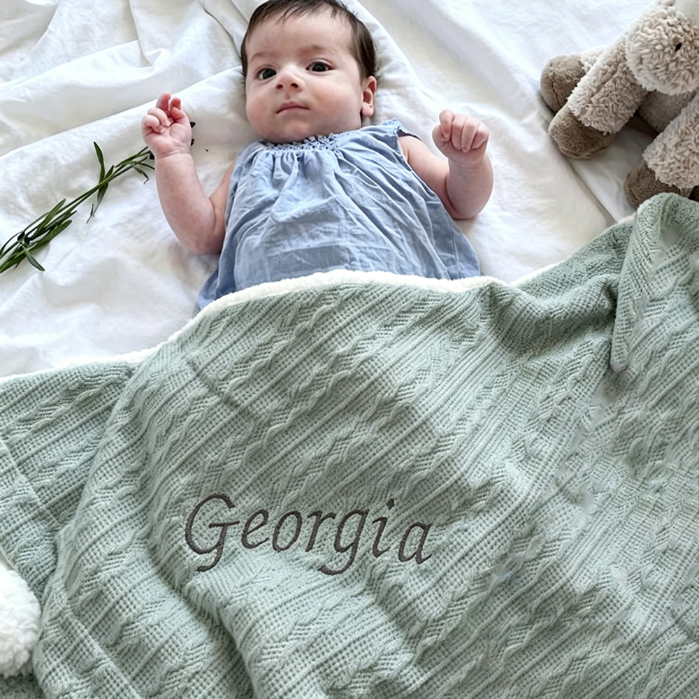 Personalized Lovely Kid Blanket for Comfort & Unique | CWbaby15