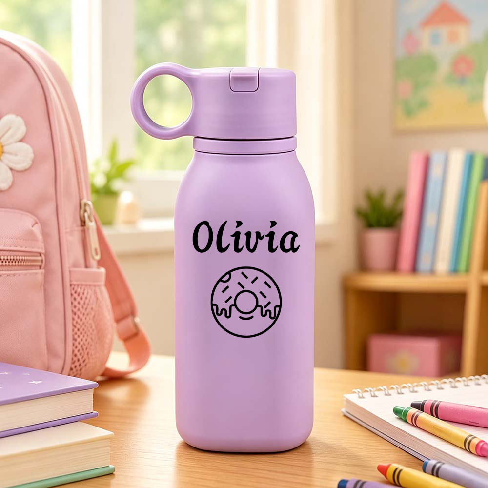 Personalized BPA Free 15oz Silicone Sports Water Bottle | YouBottle102
