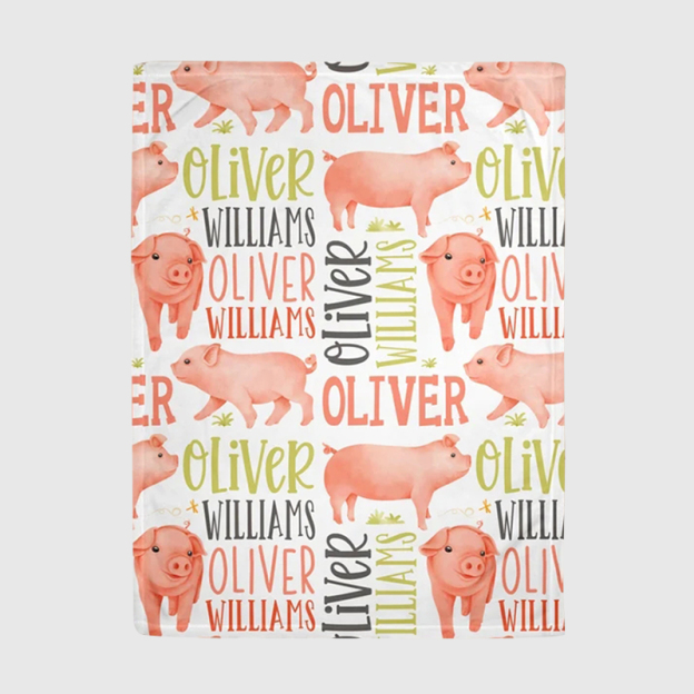 Personalized Lovely Kid Blanket for Comfort & Unique | BKKid109