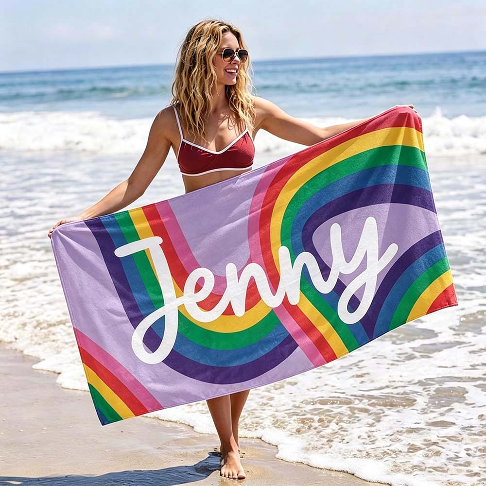 Personalized Lovely Kid Towel for Summer & Beach | CWTowel198