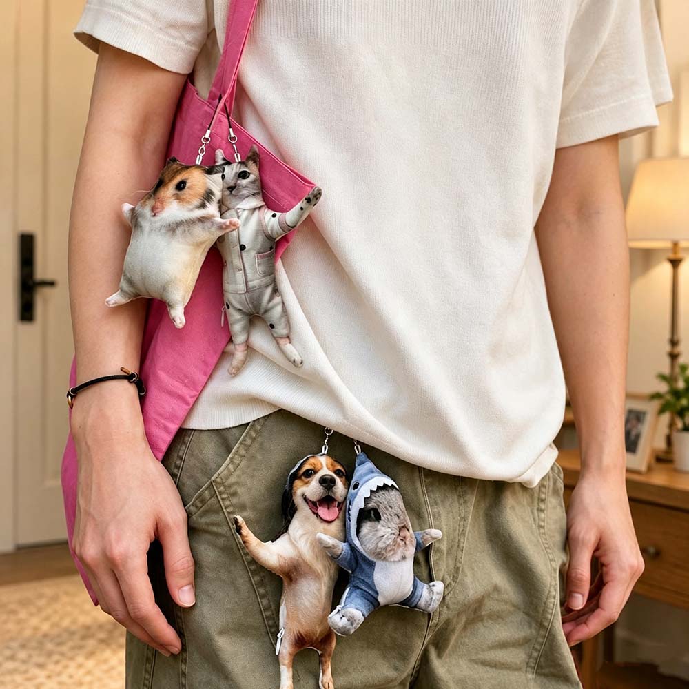 Personalized Mini Me Doll with Poseable Body | CWToy198