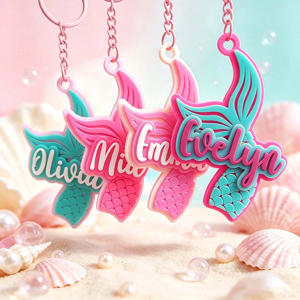Personalized 3D Printed Backpack Name Tag | CWGift94