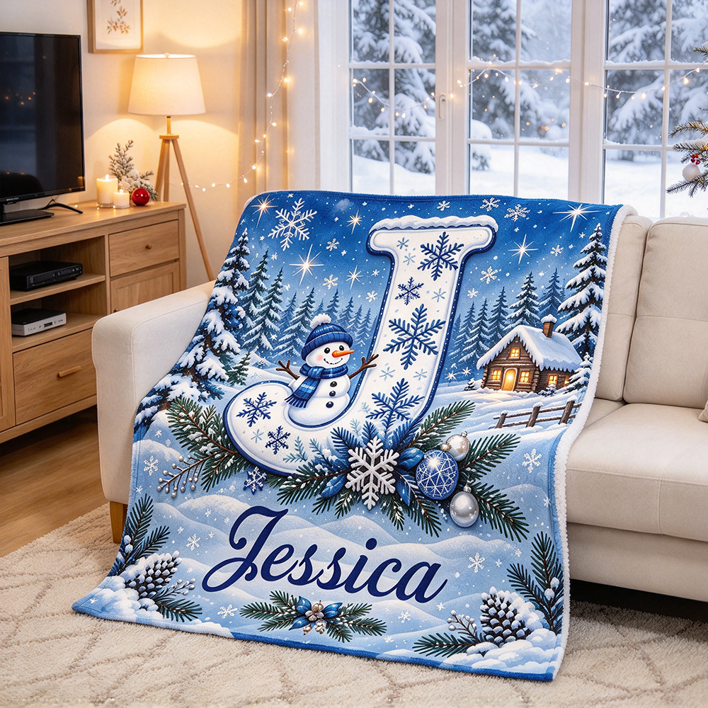 Personalized Merry Christmas Blanket for Comfort & Unique | BKMC38