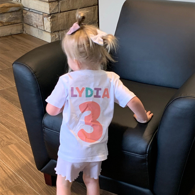 Personalized ROAR Dinosaur Theme Birthday T-Shirt | inBirth18