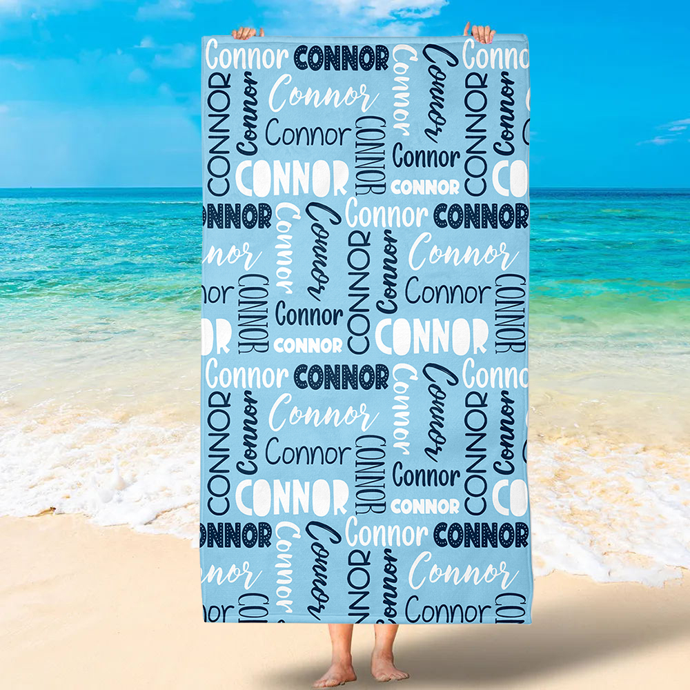 Personalized Lovely Kid Towel for Summer & Beach | CWTowel59