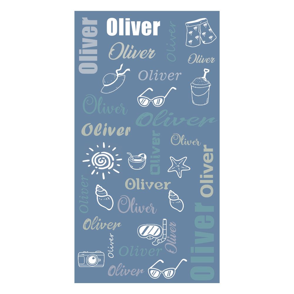 Personalized Lovely Kid Towel for Summer & Beach | CWTowel80